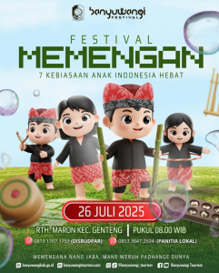 Banyuwangi Festival Memengan 2025, Catat Jadwal Lengkapnya! 